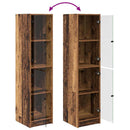 Highboard Gammelt træ 35 x 37 x 142 cm Konstrueret træ
