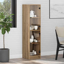 Highboard Artisan Egetræ 35 x 37 x 142 cm Konstrueret træ