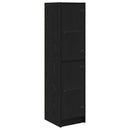 Highboard Sort eg 35 x 37 x 142 cm Konstrueret træ