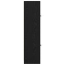 Highboard Sort eg 35 x 37 x 142 cm Konstrueret træ