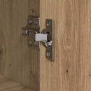 Highboard Artisan Egetræ 35 x 37 x 142 cm Konstrueret træ