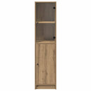 Highboard Artisan Egetræ 35 x 37 x 142 cm Konstrueret træ