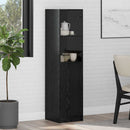 Highboard Sort eg 35 x 37 x 142 cm Konstrueret træ