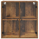Vægskab Gammelt træ 68 x 37 x 68,5 cm Konstrueret træ