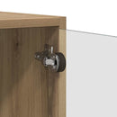 Væggeskabe 2 stk. 68 x 37 x 35 cm Konstrueret træ