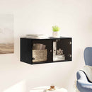 Vægskab 68 x 37 x 35 cm Konstrueret træ Sort eg