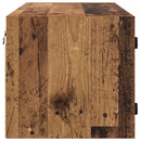 Vægskab Gammelt træ 102 x 37 x 35 cm Konstrueret træ
