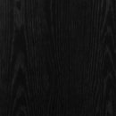 Vægskab Vægmonteret Sort eg 102 x 37 x 35 cm Konstrueret træ