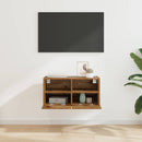 TV vægskab Gammelt træ 60 x 30 x 30 cm Konstrueret træ