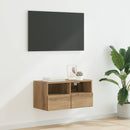 TV vægskab Artisan Egetræ 60 x 30 x 30 cm Konstrueret træ