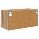 TV vægskab Artisan Egetræ 60 x 30 x 30 cm Konstrueret træ