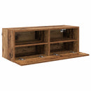 TV Væghylder 2 pcs Gammelt træ 80 x 30 x 30 cm Konstrueret træ