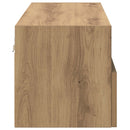 TV vægskab 80 x 30 x 30 cm Artisan Egetræ Konstrueret træ