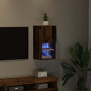 Væghængt TV Skab Gammelt træ 30,5 x 30 x 60 cm Konstrueret træ