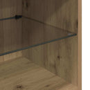 Væghængte TV skabe 2 pcs Artisan Egetræ 30,5 x 30 x 60 cm