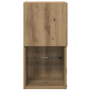 Væghængte TV skabe 2 pcs Artisan Egetræ 30,5 x 30 x 60 cm