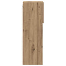 Væghængte TV skabe 2 pcs Artisan Egetræ 30,5 x 30 x 90 cm
