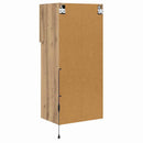 Væghængte TV skabe 2 pcs Artisan Egetræ 40,5 x 30 x 90 cm