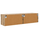 TV-møbelsæt med LED 2 pcs Artisan Egetræ 60 x 30 x 30 cm