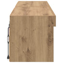 TV-møbelsæt med LED 2 pcs Artisan Egetræ 60 x 30 x 30 cm