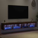 TV-møbelsæt 2 pcs Gammelt træ 100 x 30 x 30 cm Konstrueret træ