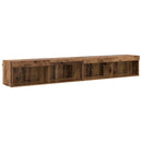 TV-møbelsæt 2 pcs Gammelt træ 100 x 30 x 30 cm Konstrueret træ
