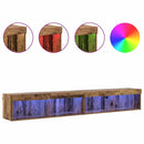 TV-møbelsæt 2 pcs Gammelt træ 100 x 30 x 30 cm Konstrueret træ
