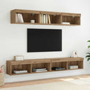 TV vægskab Artisan Egetræ 100 x 30 x 30 cm Konstrueret træ