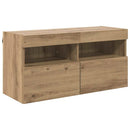 TV vægskab Artisan Egetræ 80 x 30 x 40 cm Konstrueret træ