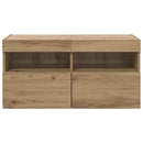 TV vægskab Artisan Egetræ 80 x 30 x 40 cm Konstrueret træ
