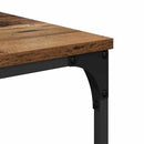 Bogreol Gammelt træ 76 x 33 x 188,5 cm Konstrueret træ