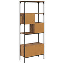 Bogreol Gammelt træ 76 x 33 x 188,5 cm Konstrueret træ