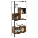 Bogreol Gammelt træ 76 x 33 x 188,5 cm Konstrueret træ