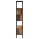 Bogreol Gammelt træ 76 x 33 x 188,5 cm Konstrueret træ