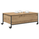 Sofabord Artisan Egetræ 91 x 55 x 32 cm Konstrueret træ