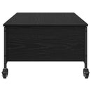 Sofabord Sort eg 91 x 55 x 32 cm Konstrueret træ