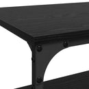 Køkkenvogn Sort eg 60 x 41 x 76 cm Konstrueret træ