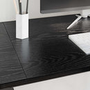 Bord Sort eg 120 x 50 x 75 cm Konstrueret træ