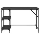 Bord Sort eg 120 x 50 x 75 cm Konstrueret træ