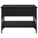 Sofabord Sort eg 70x50x50cm Konstrueret træ