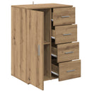 Sideboard Artisan Egetræ 59 x 39 x 80 cm Konstrueret træ