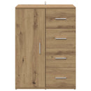 Sideboard Artisan Egetræ 59 x 39 x 80 cm Konstrueret træ