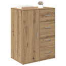 Sideboard Artisan Egetræ 59 x 39 x 80 cm Konstrueret træ