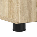 Badeværelsesskab med opbevaring Sonoma eg 61 x 35 x 64 cm