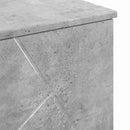 Badeværelsesskab med skuffe med dør Beton Grå 76,5 x 35 x 64 cm