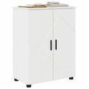 Badeværelsesskab med opbevaring Høj gloss hvid 60 x 35 x 80 cm