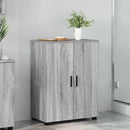 Badeværelsesskab med opbevaring Grå Sonoma 60 x 35 x 80 cm