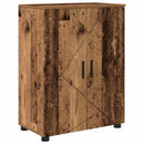 Badeværelsesskab med opbevaring Gammelt træ 60 x 35 x 80 cm