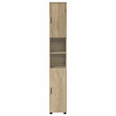 Badeværelsesskab med opbevaring Sonoma eg 30 x 35 x 192 cm