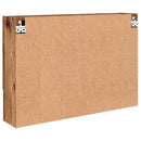 Spejlskab med dør Gammelt træ 80 x 17 x 55 cm Konstrueret træ